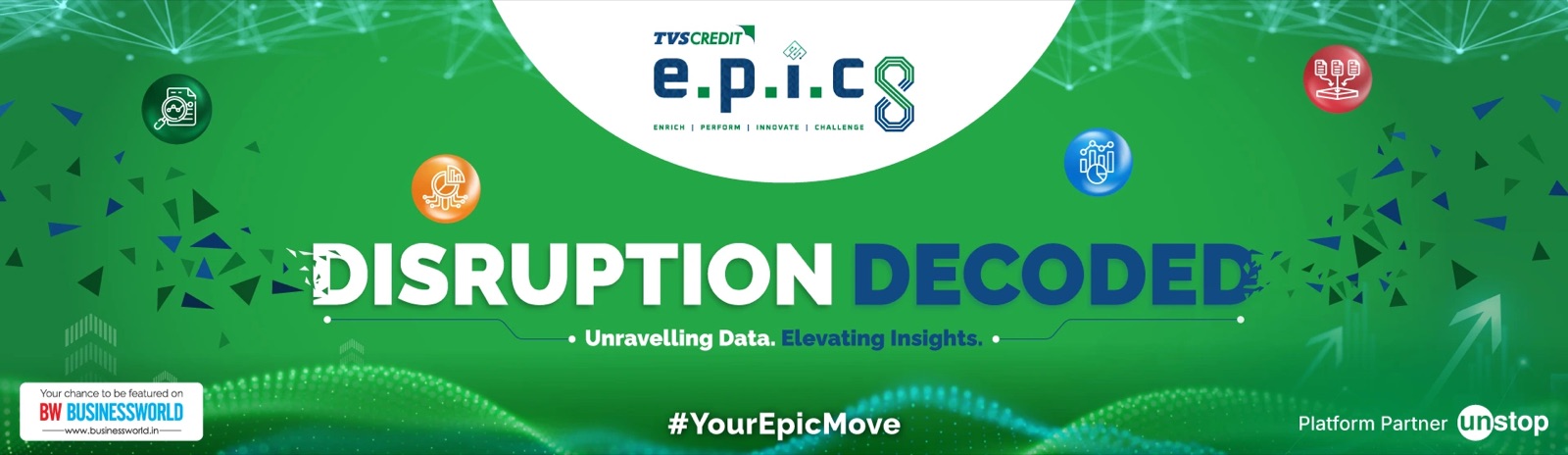 TVS Credit E.P.I.C 8.0 — Analytics Challenge — official banner